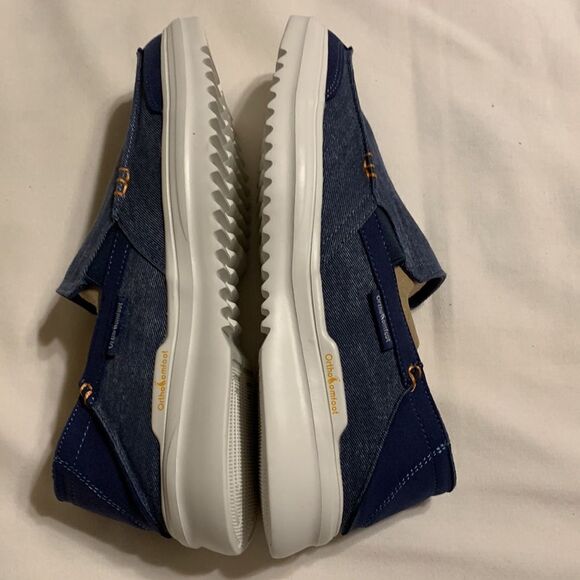 OrthoComfort size 10 slip on canvas loafer walk-in flat shoes - Picture 5 of 12